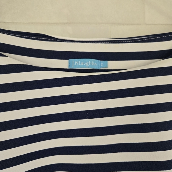 J. McLaughlin Nicola Tiered Layered Wrap Dress 3/4 Sleeve Knee Length Mini Small - Picture 5 of 9